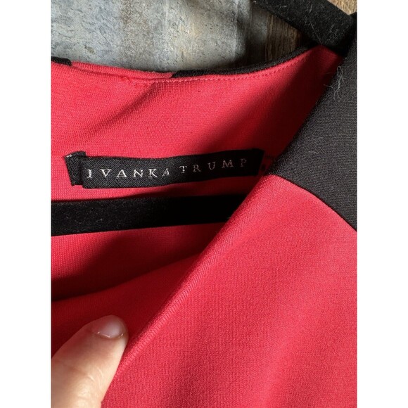 Pink Pretty Classy‎ Romantic Valentines Day Ivanka Trump Zip Up Dress Size 8 - Picture 6 of 16